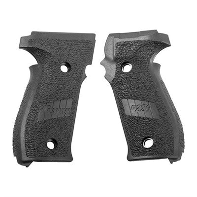 Black Polymer Grip Set for Handgun