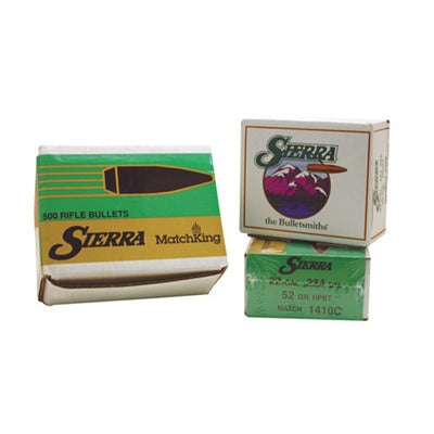 22 Caliber .224" MatchKing Hollow Point Bullets