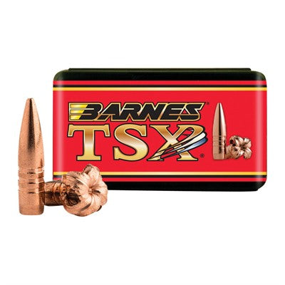 TSX 7mm Caliber 0.284" Boat Tail Rifle Bullets for Reloading