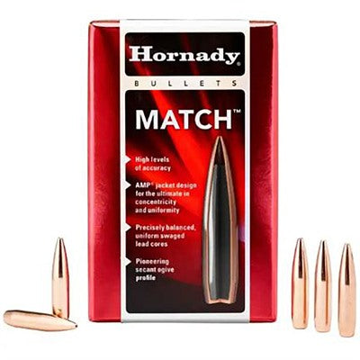 Hornady Match .224" Hollow Point Boat Tail Bullets