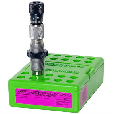 Profile Crimp Adjustable Die for Handloaders