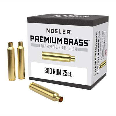 300 RUM Premium Brass Casings