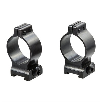 Talley Quick Detach Scope Rings 1 Inch Medium Black Satin