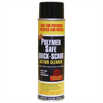 Polymer-Safe Quick-Scrub Firearm Action Cleaner
