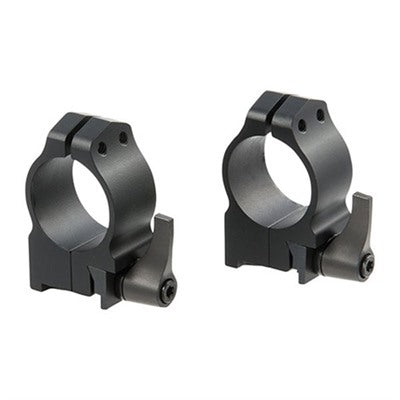 Warne Maxima 30mm Quick Detach Ruger M77 Grooved Receiver Scope Rings Matte