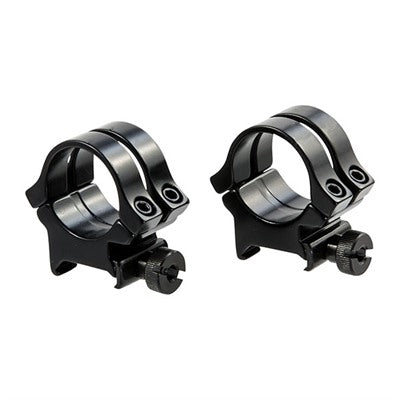 Weaver Quad Lock 1-Inch High Scope Rings Black (6 Per Case)