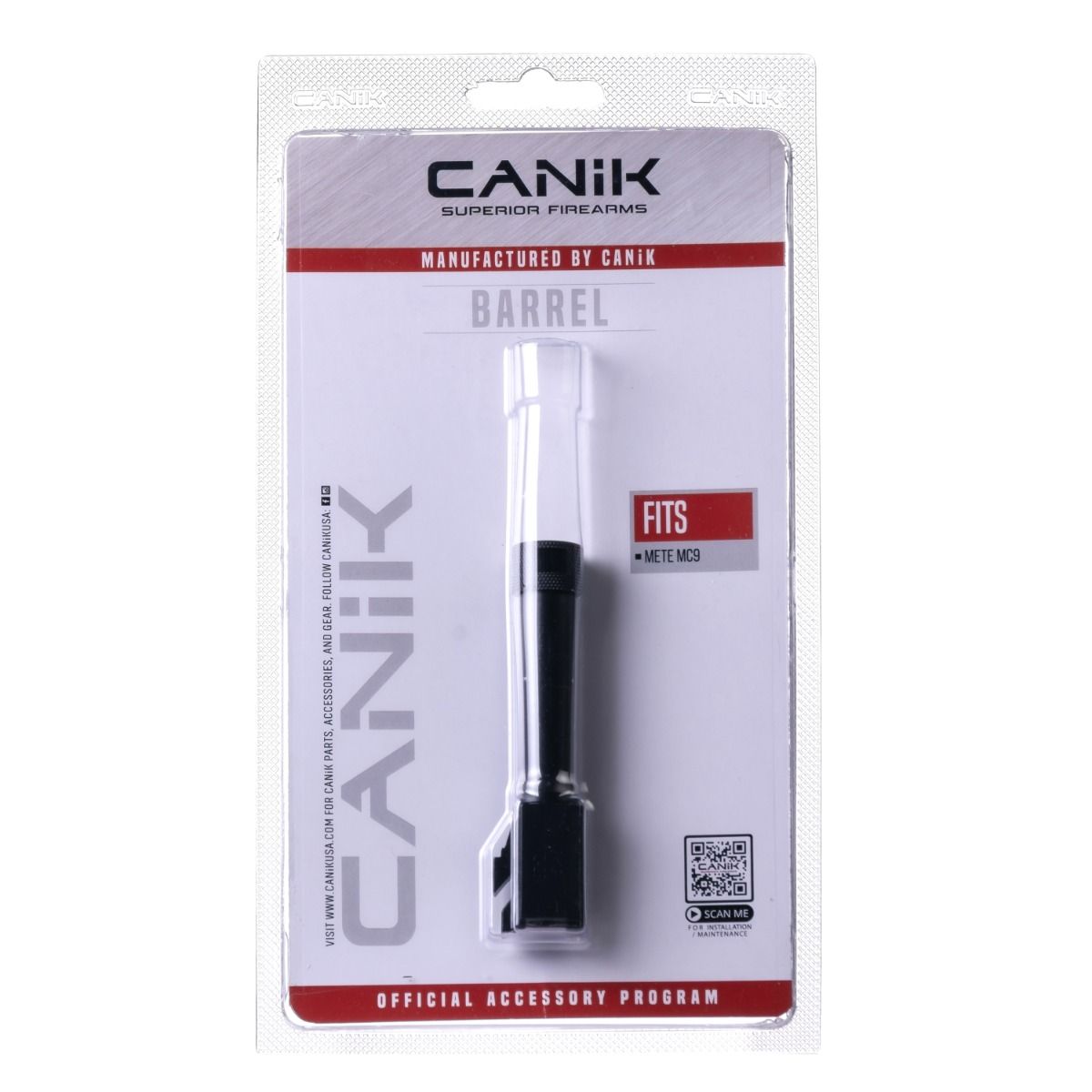 Canik METE MC9 9mm Threaded Barrel Black