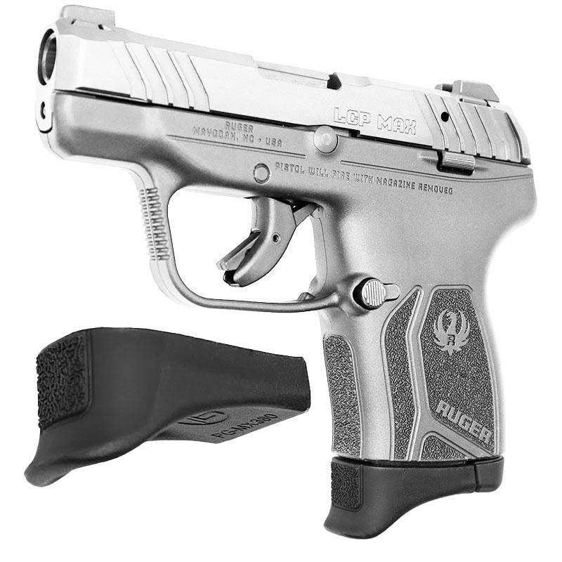 Pearce Grip Magazine Extension for Ruger LCP MAX .380 Black High Impact Polymer