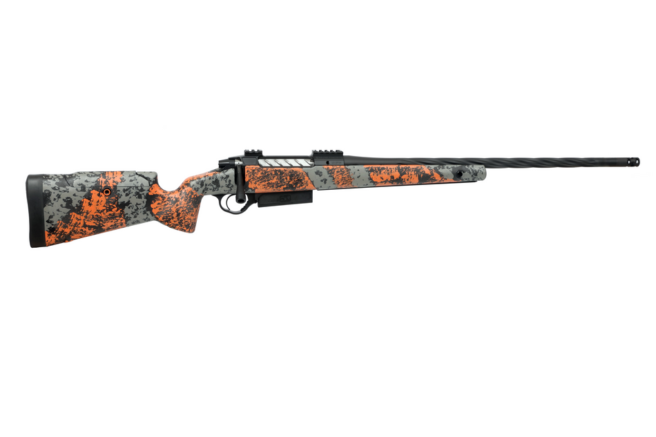 Seekins Precision 0011710211-F Havak PH3 308 Win 20" Black Fluted Threaded Barrel, Black Picatinny Rail Steel Receiver, Adj Cheek Riser Urban Shadow Synthetic Stock
