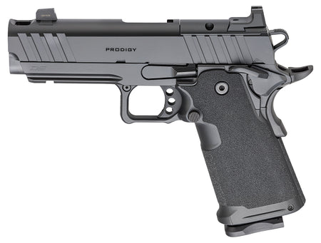 Springfield Armory PH9117AOSLCCOMP Prodigy DS 9mm Luger 10+1 4.25" Stainless Match Grade Bull Barrel, Black Cerakote Optic Ready Carbon Steel Slide & Frame w/Beavertail, Black Polymer Grip