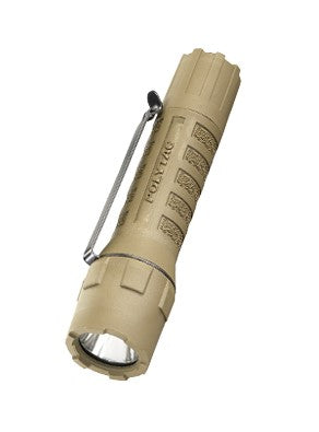 Streamlight PolyTac 600 Lumen EDC Coyote Sure Grip Tactical Flashlight