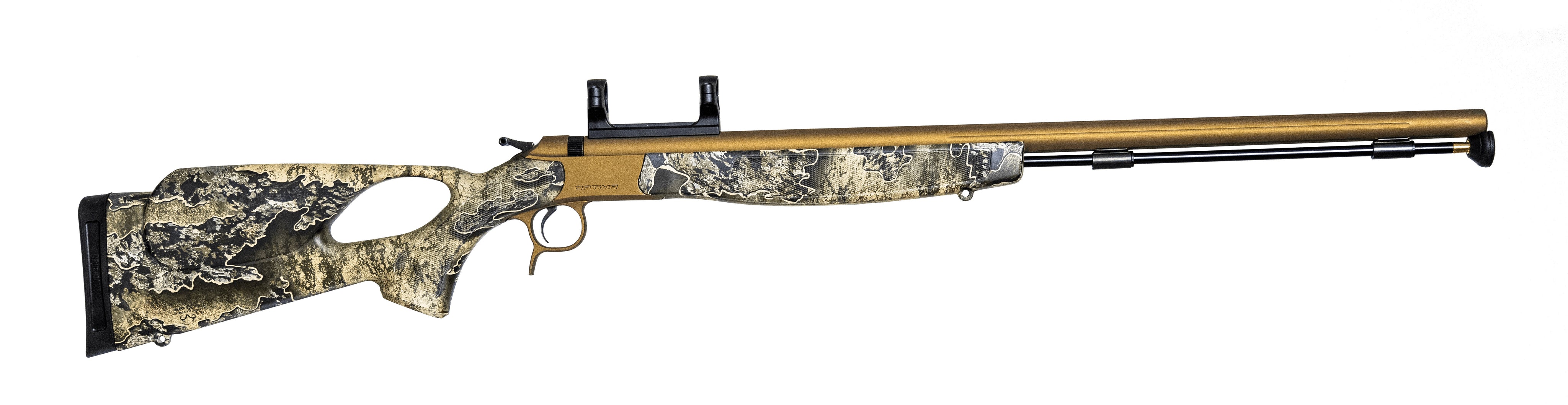 CVA Optima V2/LR .50 Cal Thumbhole Stock Brown/Realtree