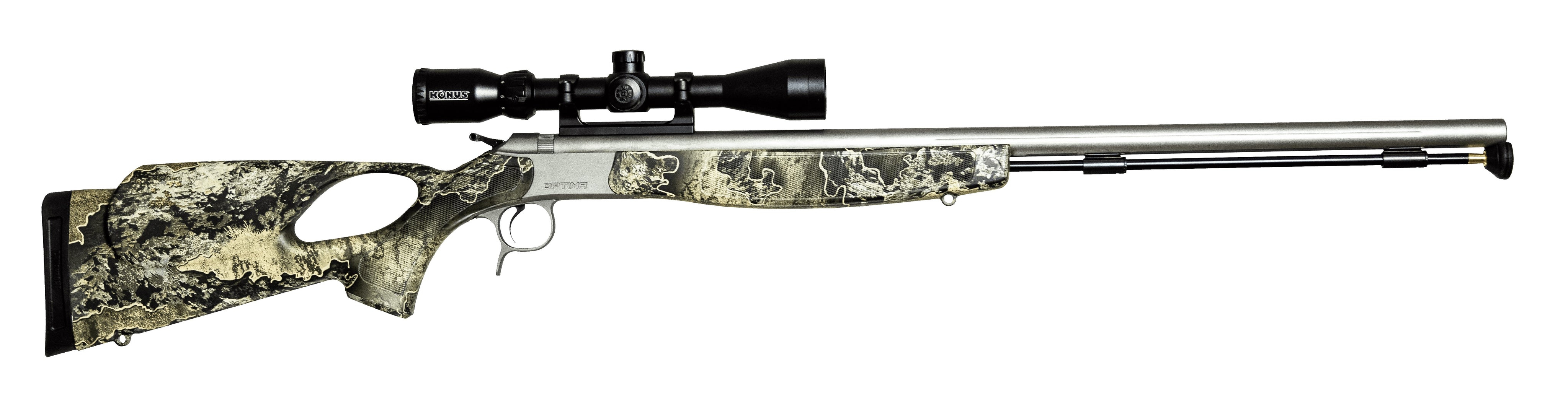 CVA Optima V2/LR .50 Cal Thumbhole Stock & Scope Package SS/Realtree