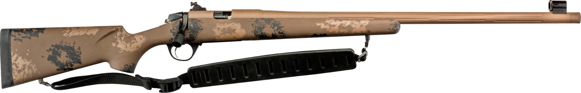 CVA Paramount Pro Muzzleloader 50 Cal Camo 26 Inch Barrel with Williams Western Peep Sight