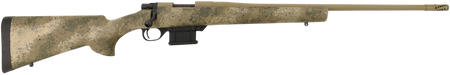 Howa HMFN6ARCPR 1500 Fence Line 6mm ARC 5+1 22" Burnt Bronze Cerakote Threaded Barrel, Burnt Bronze Cerakote Aluminum Drilled & Tapped Receiver, Prairie Reaper Camo Fixed Synthetic Stock, Right Hand