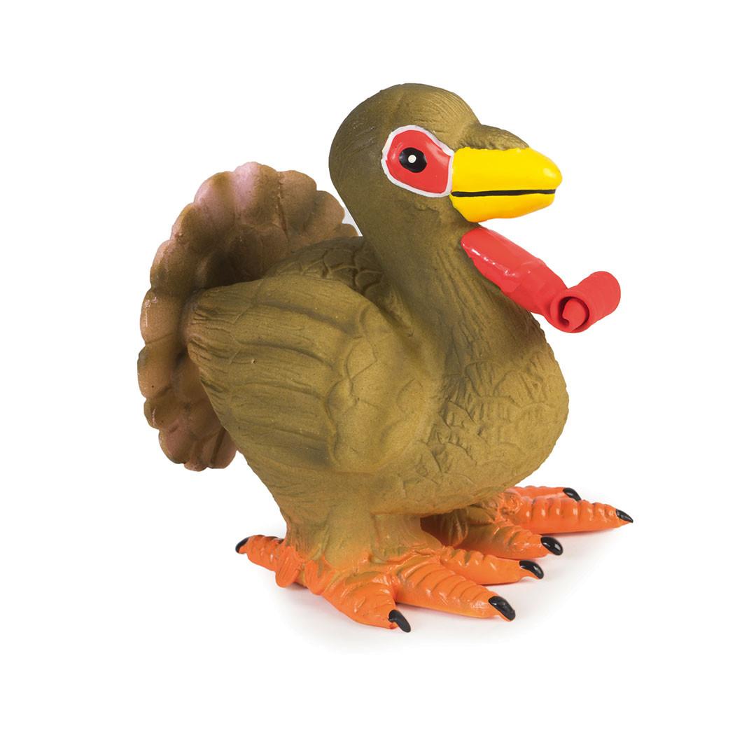 PetSafe Sportsmen Squeeze Meeze Latex Turkey Dog Toy