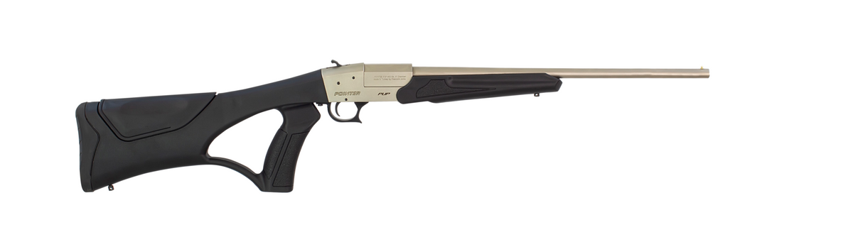 POINTER PUP 410/18 NICKEL THBL SINGLE SHOT | THUMBHOLE STOCK