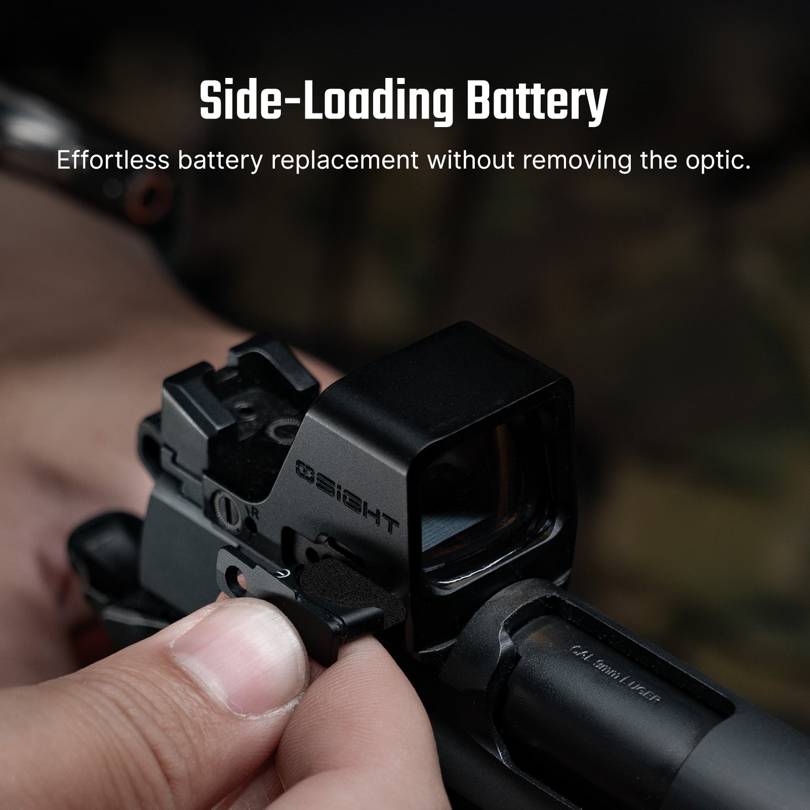 Osight C 3 MOA Dot 32 MOA Circle Multi-Reticle Red Dot Sight Compact