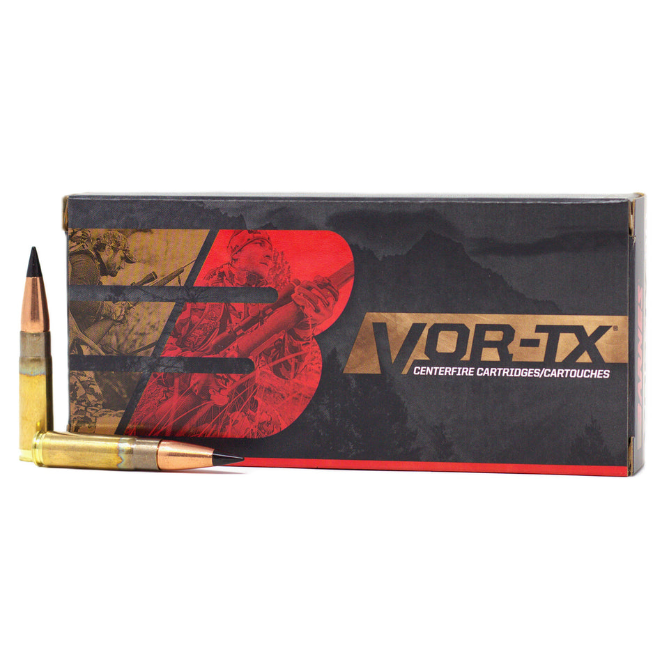 Barnes 21548 VOR-TX Tipped Triple Shock X TAC-TX Flat Base 110 Grain .300 AAC Blackout 2350 FPS