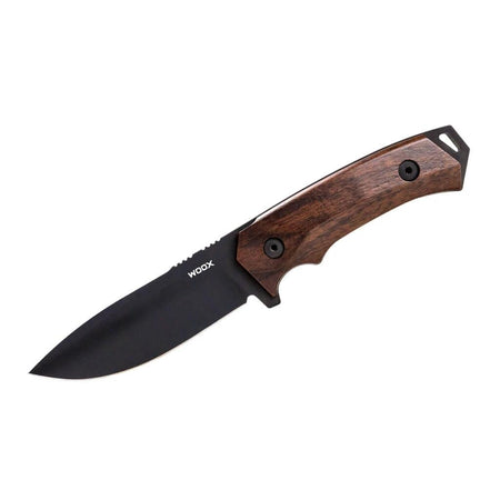 WOOX Rock 62 Full Tang Fixed Blade Knife - Walnut Handle