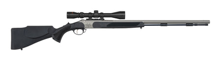 Traditions Vortek StrikerFire VAPR Muzzleloader .50 Cal Black Synthetic Stock with 3-9x40mm Duplex Scope Package