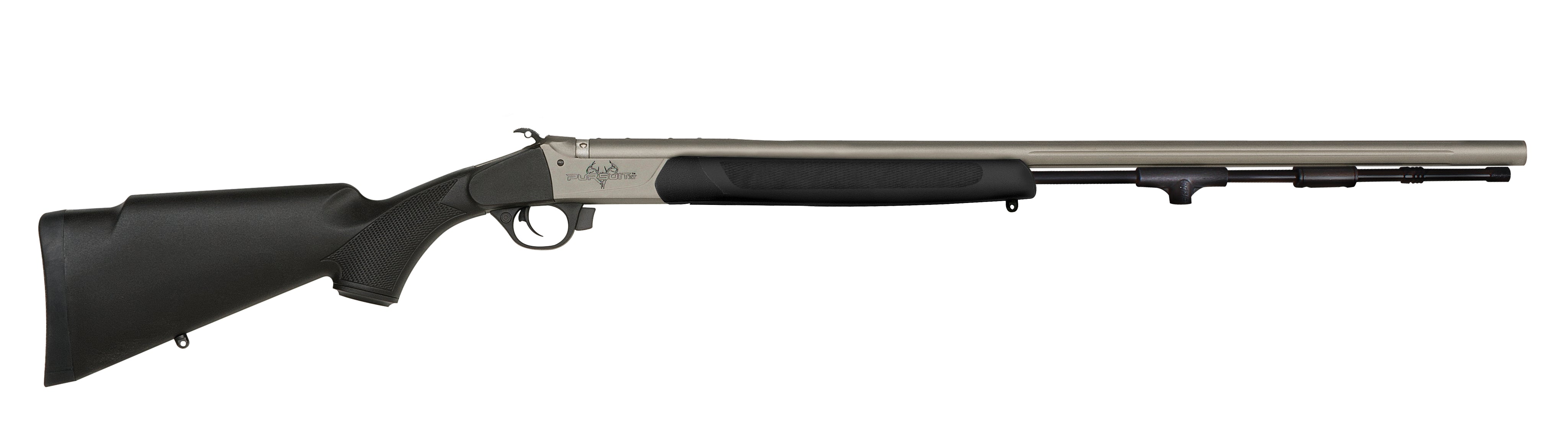 Traditions Pursuit XT RBP Muzzleloader 45 Cal 26 Inch Stainless Cerakote Barrel Black Synthetic Stock No Sights