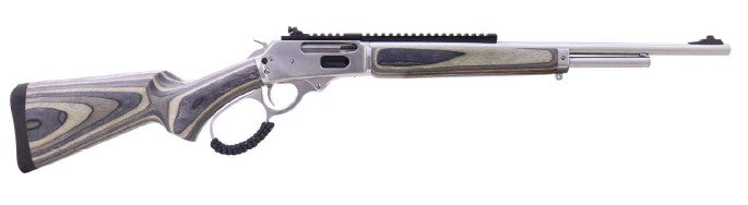Rossi 950444189LW R95 444 Marlin 5+1 18" Matte Stainless Threaded Barrel, Stainless Polished Stainless Steel Receiver, Fixed Laminate Stock