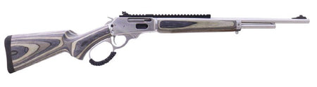 Rossi 950045189LW R95 45 Colt 8+1 18" Matte Stainless Threaded Barrel, Stainless Polished Stainless Steel Receiver, Fixed Laminate Stock