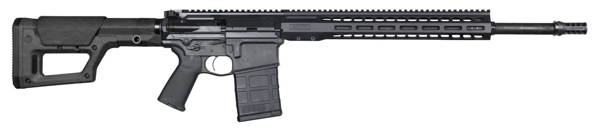 Barrett 18836 REC10 LR 308 Win 20+1 20" Black Match Grade Threaded Barrel, Black Cerakote Aluminum Receiver w/Picatinny Rail, M-LOK Handguard, Magpul MOE Black Polymer Stock & Grip, Ambidextrous