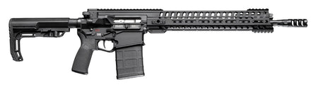 Patriot Ordnance Factory 01235 Revolution Gen4 7.62x51mm NATO 20+1 16.50" Nitride Treated Match Grade Barrel, Black Anodized Gen 4 Lower Receiver, Mission First Tactical Furniture, Ambidextrous