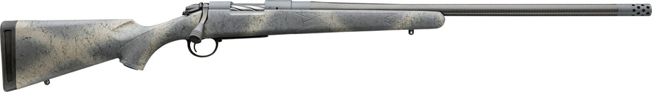 Bergara Rifles B14S522CF B-14 Ridge Carbon Wilderness 6.5 Creedmoor 4+1 22" Carbon Fiber Wrapped Barrel, Gray Cerakote Steel Receiver, SoftTouch Woodland Camo Fixed American Style Stock, Right Hand