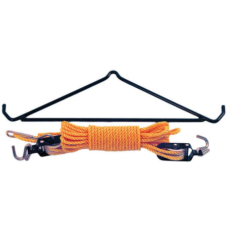 River's Edge Game Gambrel with Hoist 22" Wide 500 lb Capacity 4:1 Lift Ratio