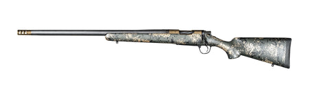Christensen Arms 8010620700 Ridgeline FFT 6.5 Creedmoor 4+1 20" Carbon Fiber/Threaded Barrel, Burnt Bronze Cerakote, Green with Black/Tan Accents Stock, Left Hand