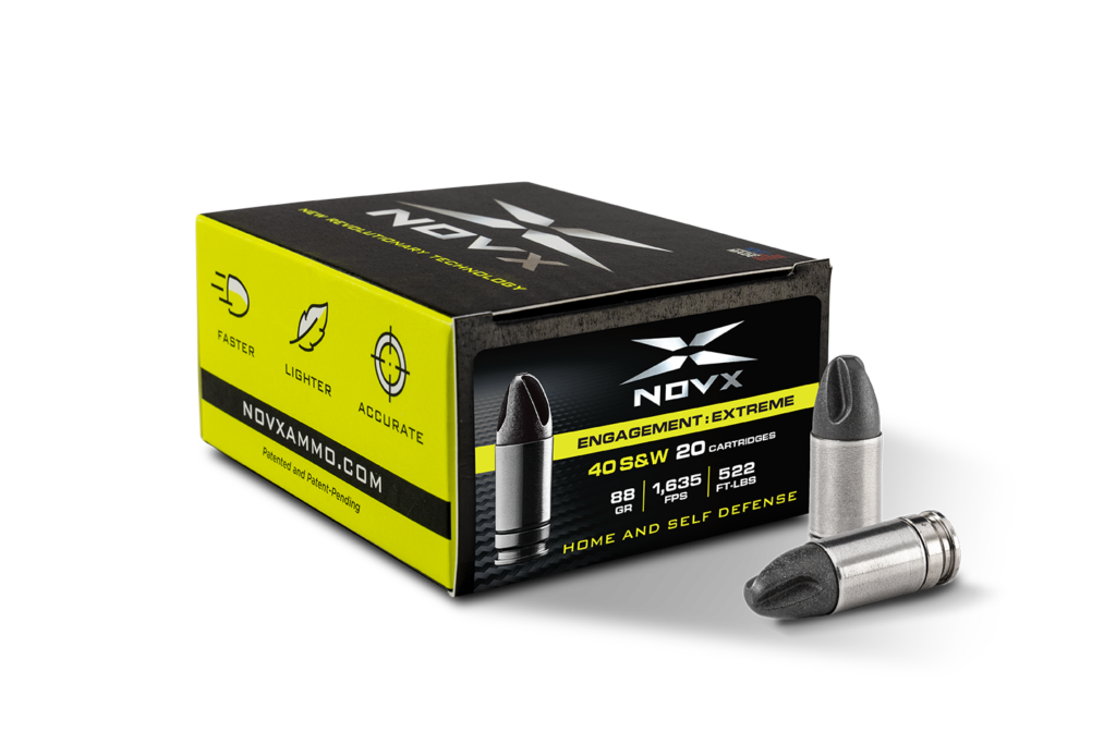 NovX Engagement Extreme Lead Free .40 S&W 88 gr Solid ammo