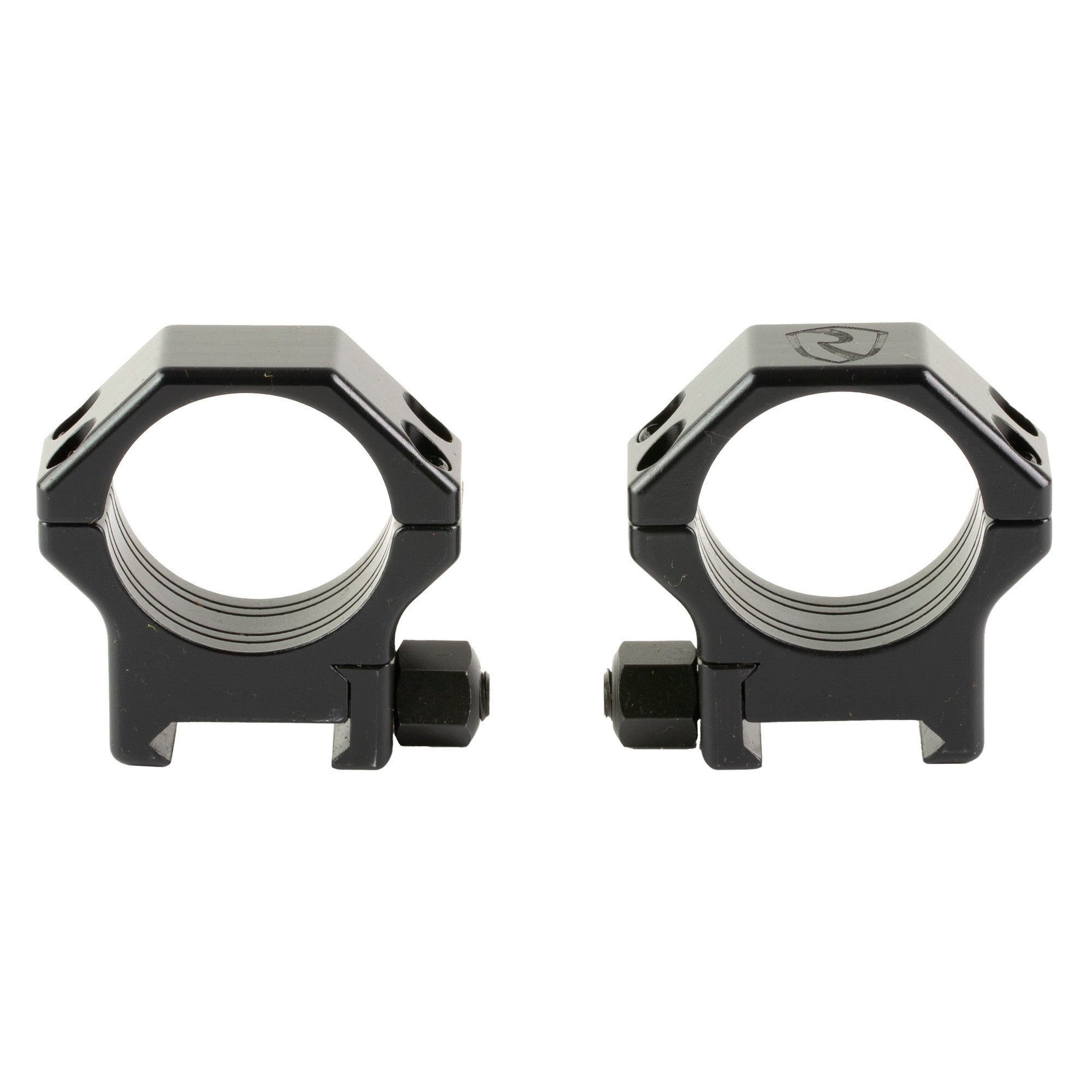 Riton Optics Contessa 30mm Hardened Steel Picatinny Scope Rings, 8mm Height, Black XRC308S23