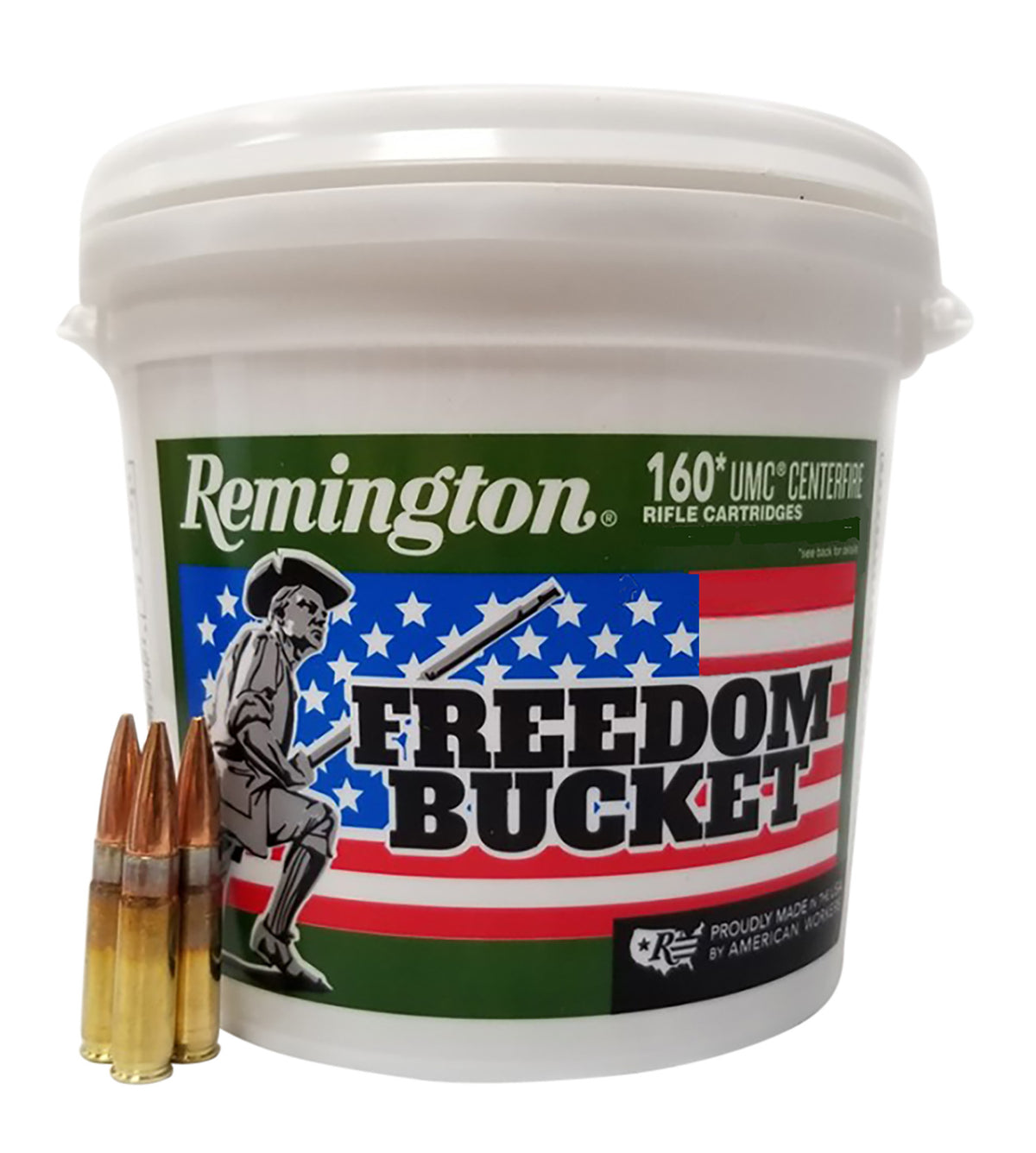 Remington 26857 UMC Freedom Bucket Full Metal Jacket FMJ 150 Grain .300 AAC Blackout