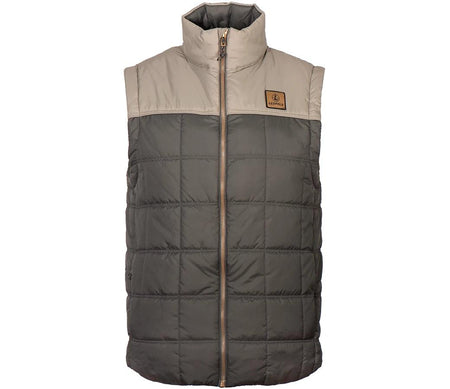 Santiam Insulated Vest Gunmetal/Shadow Tan Size XL