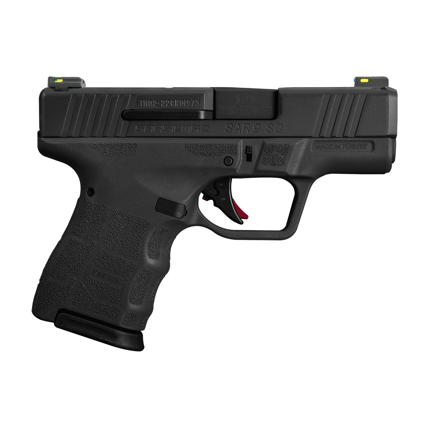 SAR9 SC 9MM BLK 3.3" 10+1 #