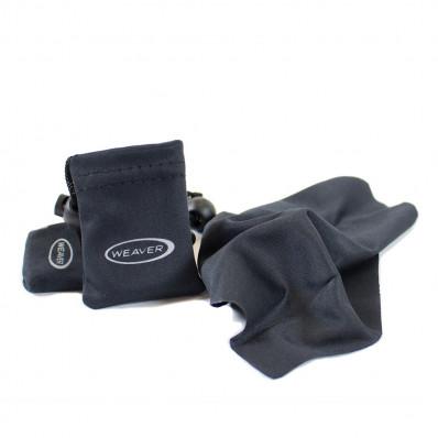 Weaver Optics Lens Cleaning Microfiber Cloth with Pouch