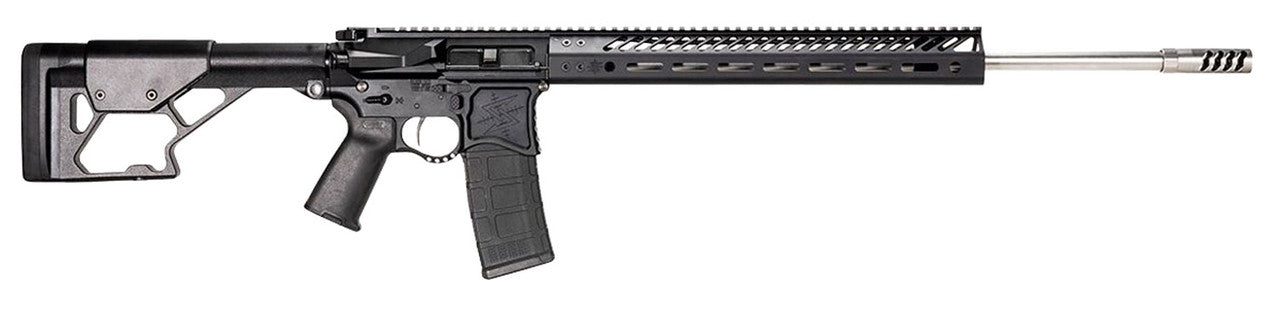 Seekins Precision 0011300119-F DMR 22 ARC 22" Black Stainless Steel Barrel, Black Picatinny Rail Aluminum Receiver, Black Synthetic Stock, Black Polymer Grip, Ambidextrous