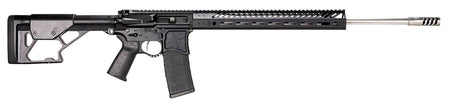 Seekins Precision 0011300119-F DMR 22 ARC 22" Black Stainless Steel Barrel, Black Picatinny Rail Aluminum Receiver, Black Synthetic Stock, Black Polymer Grip, Ambidextrous