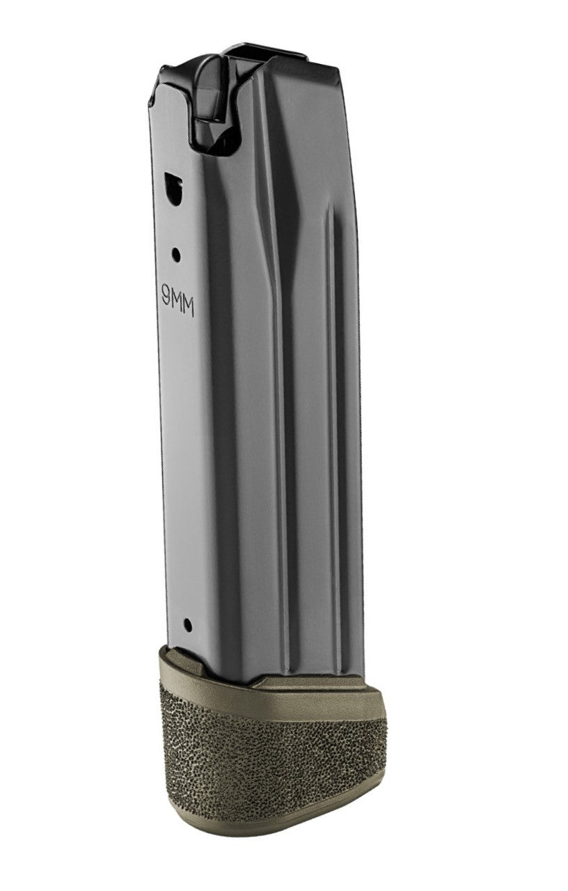 Springfield Armory Echelon 9MM 20-Round Extended Magazine, Olive Drab Green Basepad EC6020G