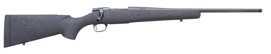 Howa HHSSL243BLK 1500 Superlite Gen2 Full Size 243 Win 3+1 20" Black Threaded Barrel, Matte Blue Steel Drilled & Tapped Receiver, Black w/Black Webbing HS Precision Synthetic Stock, Right Hand