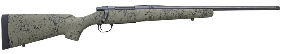 Howa HHSSL243ODG 1500 Superlite Gen2 Full Size 243 Win 3+1 20" Black Threaded Barrel, Matte Blue Steel Drilled & Tapped Receiver, OD Green w/Black Webbing HS Precision Synthetic Stock, Right Hand