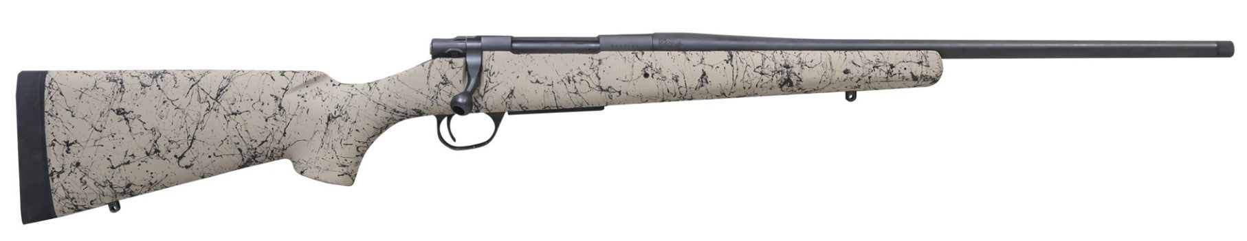Howa HHSSL308TAN 1500 Superlite Gen2 Full Size 308 Win 3+1 20" Black Threaded Barrel, Matte Blue Steel Drilled & Tapped Receiver, Tan w/Black Webbing HS Precision Synthetic Stock, Right Hand