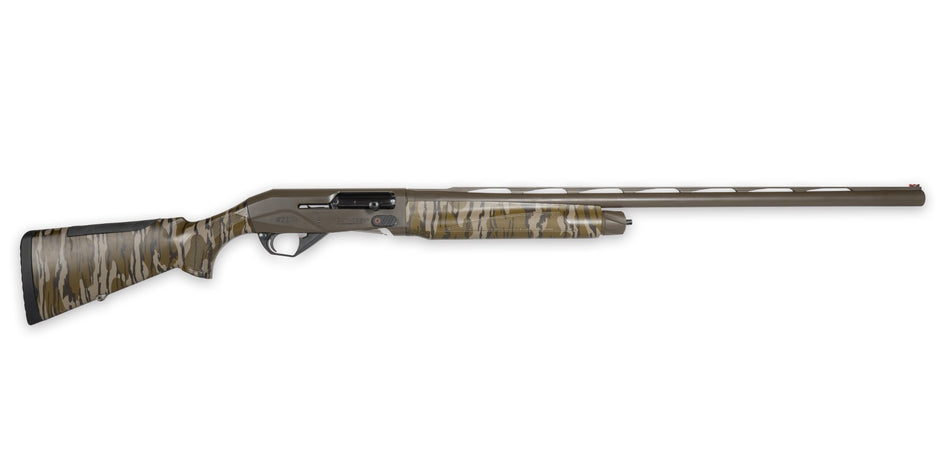Weatherby XBL1228MAG Sorix Full Size 12 Gauge 3" 2+1 28" Vent Rib Barrel & Drilled & Tapped Steel Receiver, Mossy Oak Bottomland Synthetic Stock w/Adj Shim, Ambidextrous