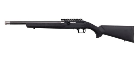 Magnum Research SSH22GT Magnum Lite SwitchBolt Full Size 22 LR 10+1 16.50" Black Anodized Carbon Steel/Threaded Barrel, Black w/Integral Scope Base Receiver, Black Fixed Hogue OverMolded Stock, Right