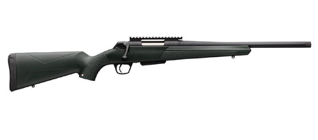Winchester Repeating Arms 535757293 XPR 450 Bushmaster 3+1 16.50" Perma-Cote Matte Threaded Barrel, Perma-Cote Matte Picatinny Rail Steel Receiver, Fixed Green Polymer Stock