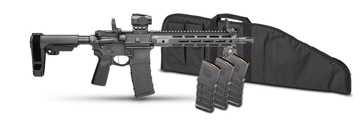 Springfield Armory STV9115556BPV2PAC SAINT Victor V2 Gear Pac 5.56 NATO 30+1 11.50" Black Melonite Barrel, M-LOK Handguard, Black Hardcoat Anodize Aluminum Receiver w/Picatinny Rail, Black Polymer SB