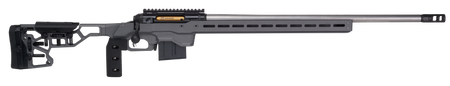 Savage Arms 57558 110 Elite Precision 6mm Creedmoor 10+1 26" Matte Stainless, Matte Black Rec, Gray Cerakote Adjustable MDT ACC Aluminum Chassis Stock (MB Not Included)